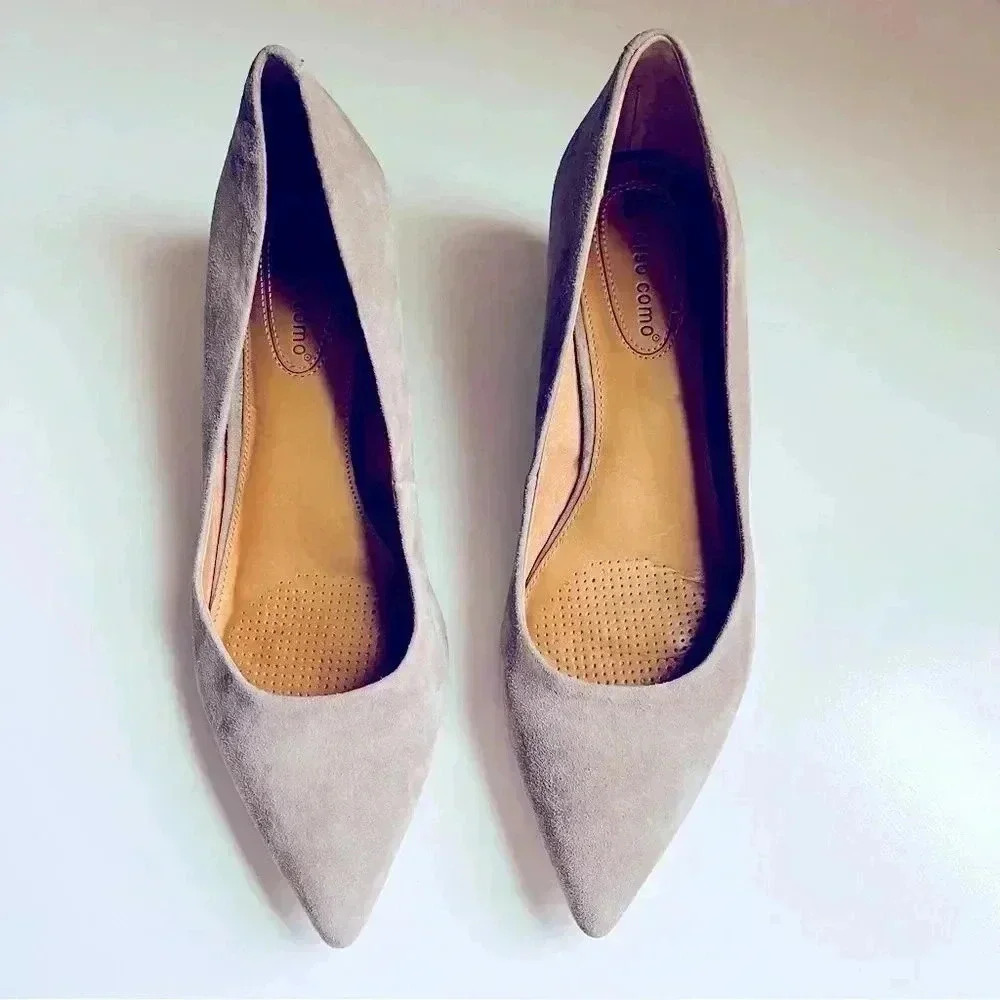 Corso Como Suede Wedged Flats